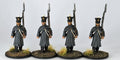 AWB4 British Infantry Marching in Greatcoat and Bell Top Shako