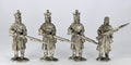 AWB11 British Infantry at Ready in Greatcoat and Bell