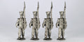 AWB20 British Infantry Marching in Coatee and Covered Bell Centre Co