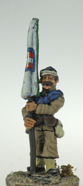 BIC-C002 - Italian Infantry standard bearer with bandaged head 1896