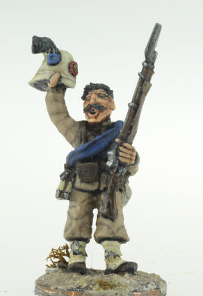 BIC-C010 - Italian Infantry waving helmet 1896