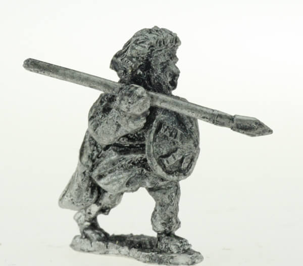 BIC-C029 - Abyssinian warrior advancing with spear 1896
