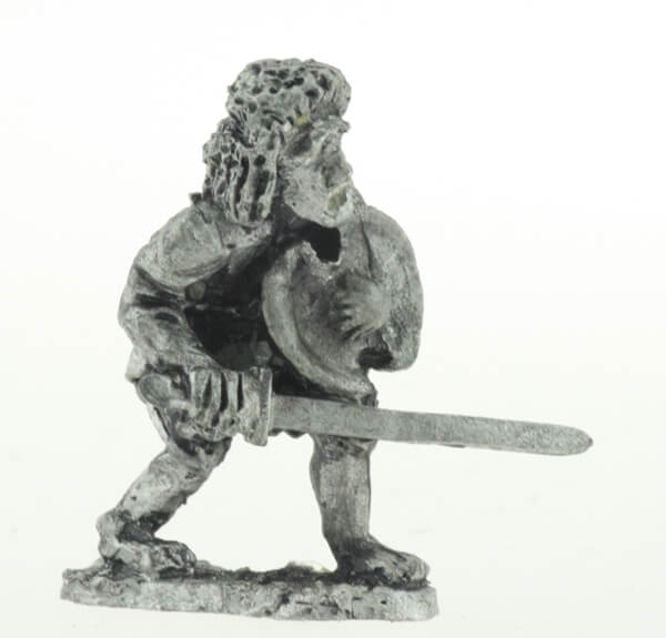 BIC-C048 - Hadendoa advancing with sword & shield 1885-98