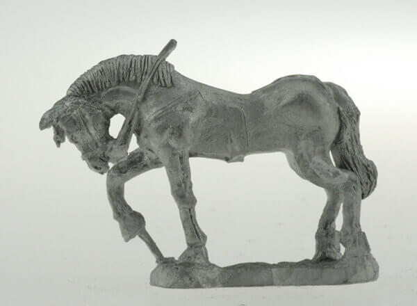 BIC-H012 - Heavy horse walking head down