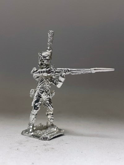 BIC-FN017 - Light Infantry firing, corded shako, pre 1812