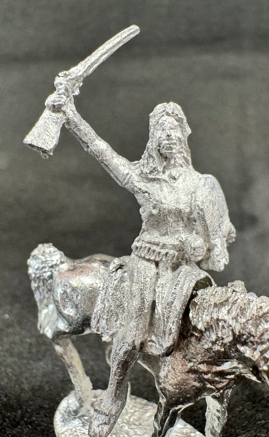 CON-PW013C - Indian charging with rifle