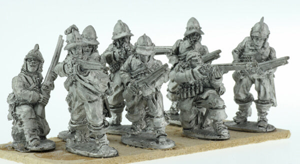 BIC-ECW035 - Dismounted Dragoons (Helmets) - 5 different poses