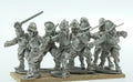 BIC-ECW050 - Armoured Pikemen meleeing with swords (8 figures in 4 poses)
