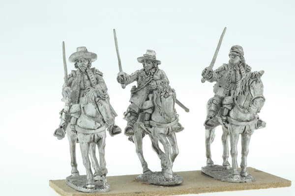 BIC-ECWC015 - Trooper with sword (Cassock/Dutch Coat, Soft hats)