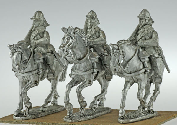 BIC-ECWC032 - Trooper with shouldered sword, sash, back & breast plate, helmet