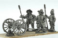 BIC-ECWG005 - Frame Gun with 3 crew (soft hats) firing