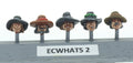 BIC-ECWHAT02 - Broad brimmed hats with cords