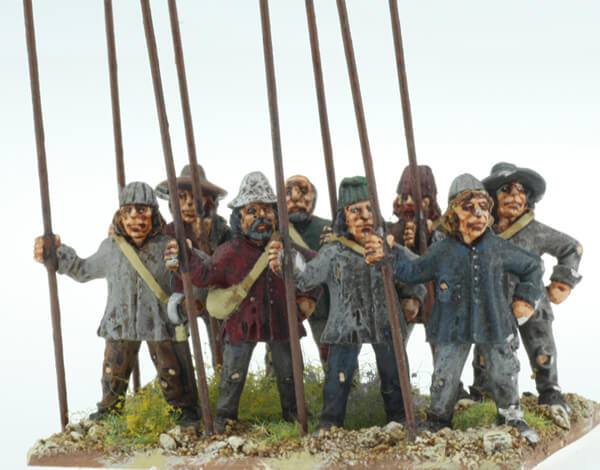 BIC-ECWIR006 - Irish Pikemen at order