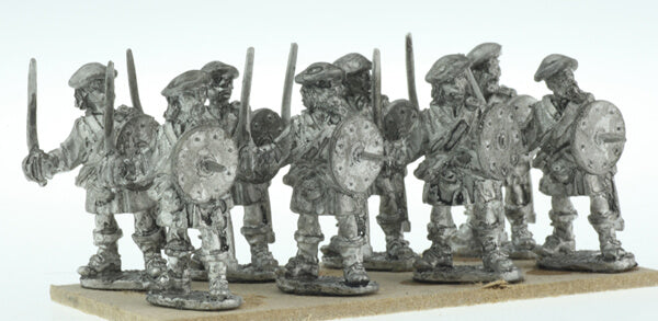 BIC-ECWS019 - Highlander Standing with sword and shield