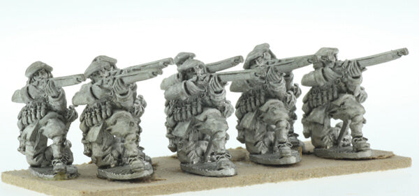 BIC-ECWS028 - Covenanter Musketeer kneeling firing