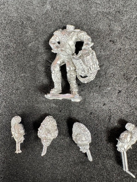 FLM-WN012 - Line infantry drummer advancing playing