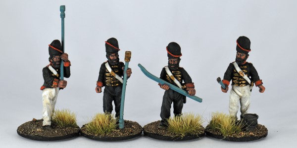 SWS18 Sikh Infantry Jinsi Artillery Crew in Busby