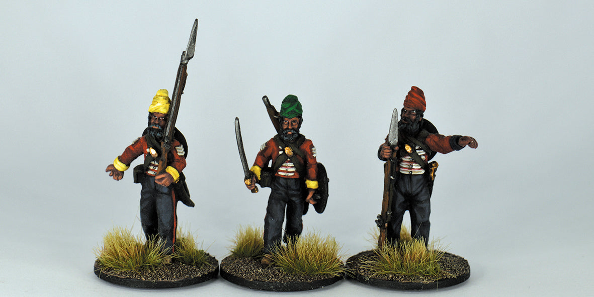 SWS23 Sikh Infantry Sgts in Patka